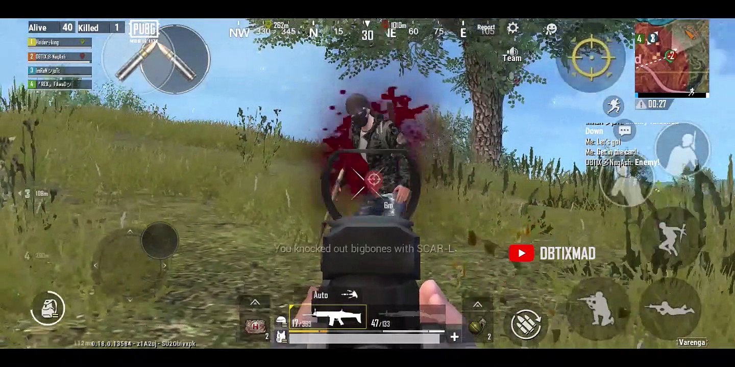 Rush Gameplay || PUBG Mobile Lite || SQUAD vs SQUAD