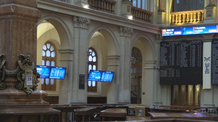 La bolsa española se mantiene negativa tras la apertura y se deja un 0,7 %