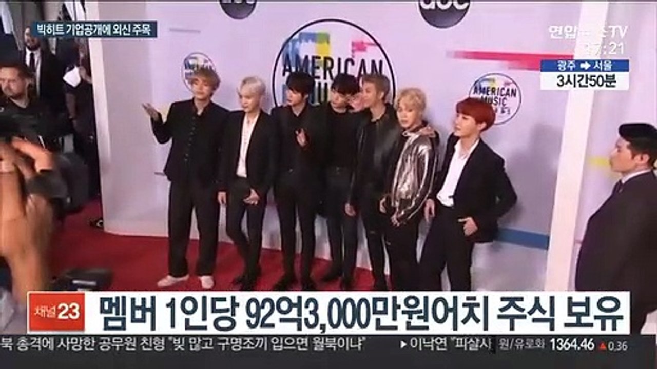 BTS 팬도 주식 산다…소속사 상장에 세계가 주목
