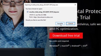 How to Install McAfee on Windows 10