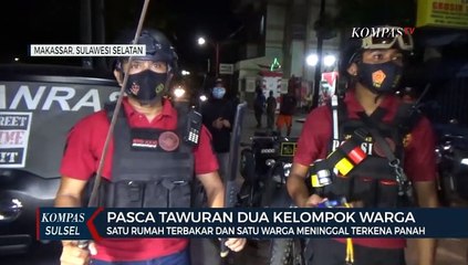 Satu Rumah Terbakar Dan Satu Warga Meninggal Terkena Panah
