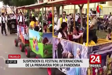 Trujillo: Suspenden el Festival Internacional de la Primavera por la pandemia