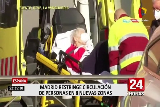 Madrid inició el lunes con 45 zonas bajo restricciones de movilidad y actividad