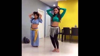 Salman Khan co-star Sana Khan Belly Dance Viral Video