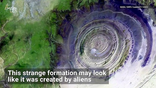Must-See! ’Earth's Bullseye' is a Giant, Geological Wonder That Stuns From Space