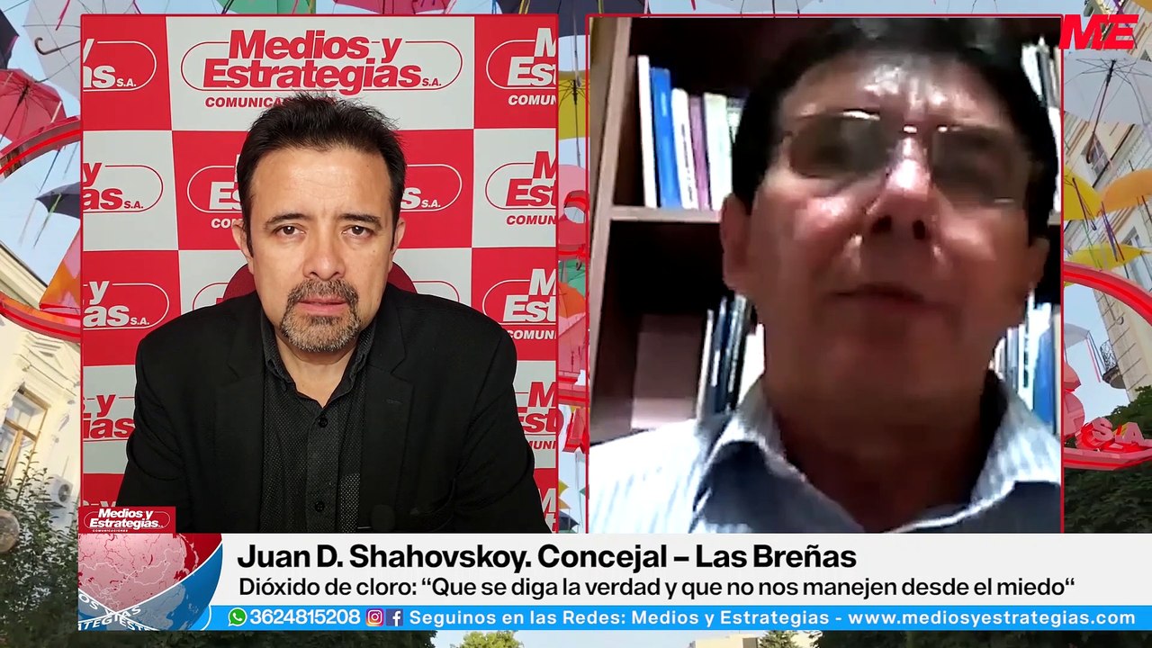 Juan D. Shahovskoy - Concejal – Las Breñas - Dióxido de cloro: “Que se diga la verdad y que no nos manejen desde el miedo“