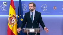 Vox anima a PP a apoyar la moción contra Sánchez: 