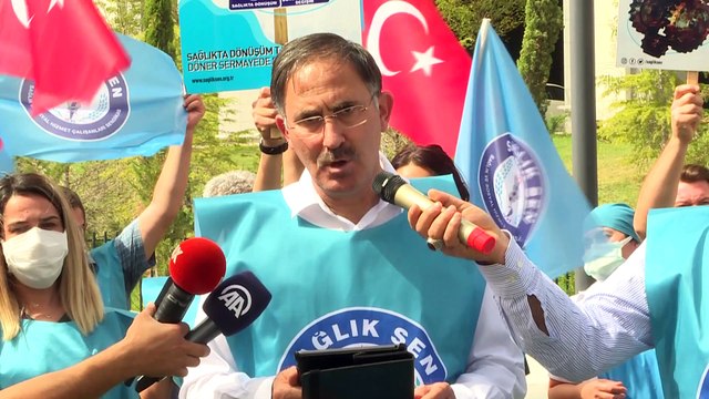 Sağlık-Sen Genel Başkanı Durmuş: 'Binlerce sağlık çalışanı yine göz ardı edilmiştir' - ANKARA