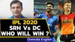 IPL 2020 DC vs SRH : Ex-Ranji Cricketer CM Deepak predicts the match winner| Oneindia News
