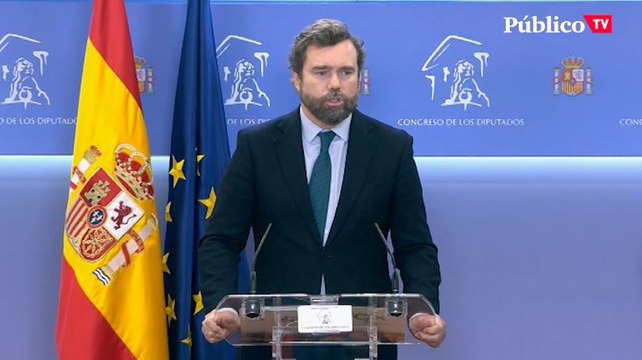 Vox registra la moción de censura contra el Gobierno y lanza un mensaje al PP