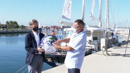 Velero Íbero III ilustra la historia de la primera vuelta al mundo