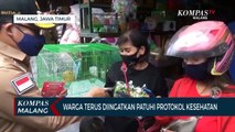 Ribuan Masker dan hand Sanitizer Dibagikan di Pasar Hewan