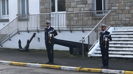 Prise de commandement à la gendarmerie maritime
