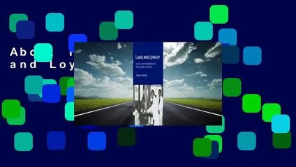 About For Books  Land and Loyalty  Review