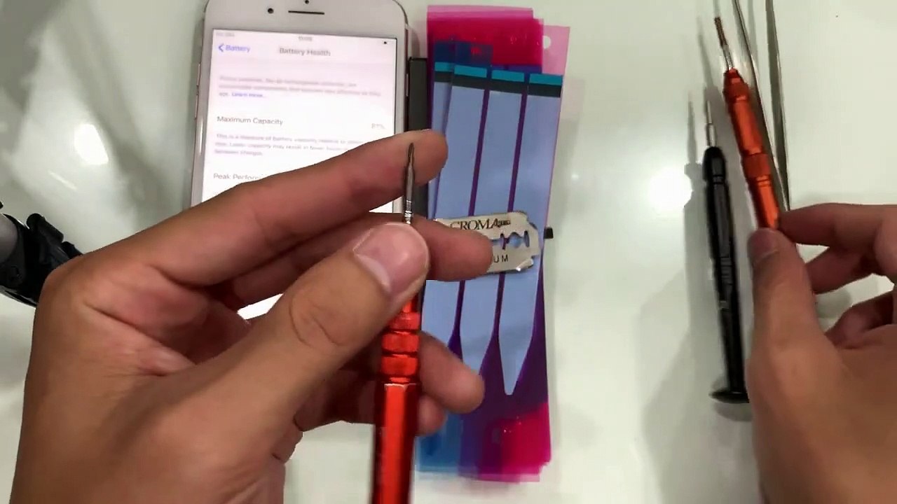 battery IP 7 Plus only 80%. Instructions to replace a new battery - IP7Plus更换新电池的说明