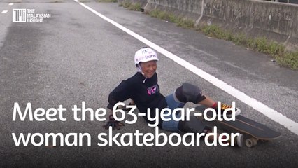 Meet the 63-year-old woman skateboarder