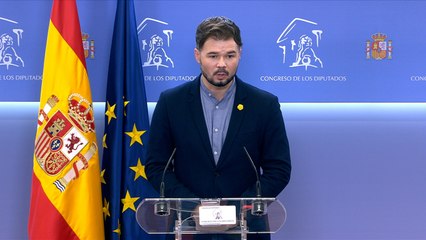Rufián ve una "guerra judicial"