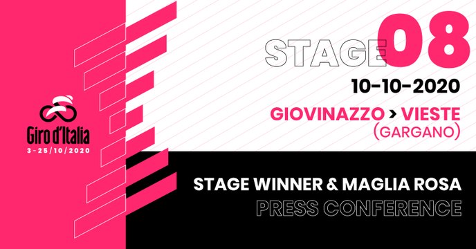 Giro d’Italia 2020 | Stage 8 Winner & Maglia Rosa Press Conference