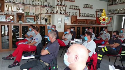 Trieste - Corso di moto d'acqua per i Vigili del Fuoco (26.09.20)