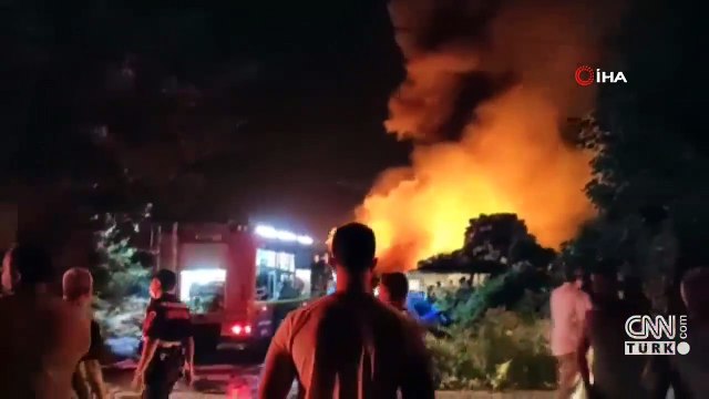 Son Dakika Haberler... Soğuk hava deposunda büyük yangın