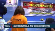 Langgar Izin Tinggal, WNA Asal Tiongkok Dideportasi