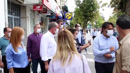 Eski CHP Milletvekili Muharrem İnce Uşak'ı ziyaret etti