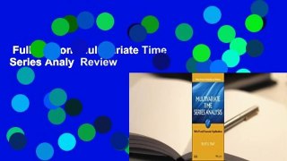 Full version  Multivariate Time Series Analy  Review