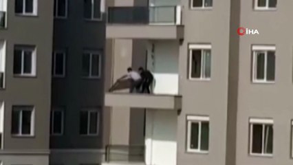 İnşaatta güpegündüz hırsızlık kamerada