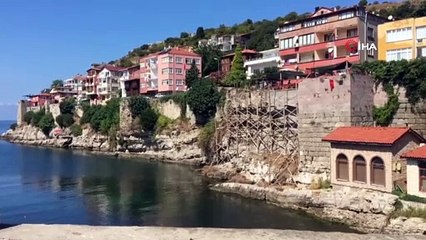 Kale surlarından düşen işçi hayatını kaybetti