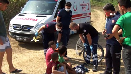 Gözyaşları içerisinde ağabeyinin düştüğü nehrin başından ayrılamadı