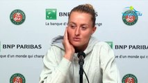 Roland-Garros 2020 - Kristina Mladenovic perd et accuse l'arbitre : 