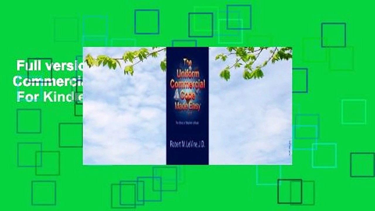 Full version  The Uniform Commercial Code Made Easy  For Kindle