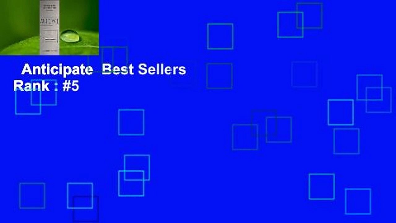 Anticipate  Best Sellers Rank : #5