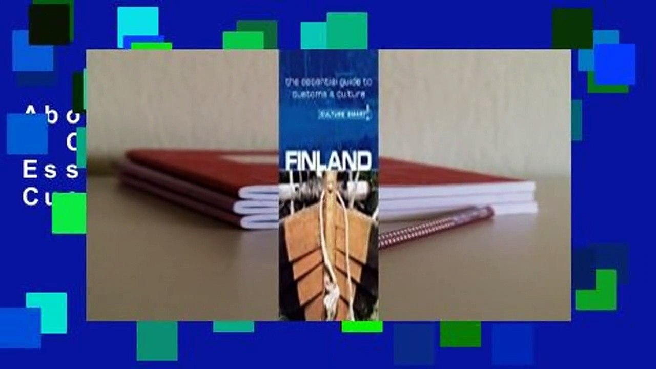 About For Books  Finland - Culture Smart!: The...