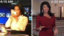 A News Anchor's Entire Routine, from Waking Up to Getting On Camera