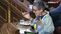 Macarena Olona manda callar a la bancada de la izquierda en el Congreso