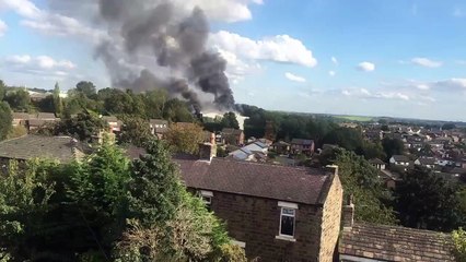 Major diesel fire in Birstall
