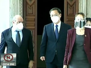 Entrega de informe "La Verdad de Venezuela Contra la Infamia" a representación diplomática de China