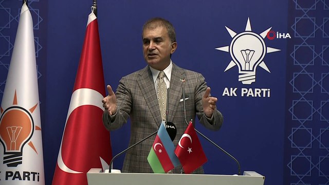 AK Parti Sözcüsü Ömer Çelik, basın mensuplarının sorularını cevapladı