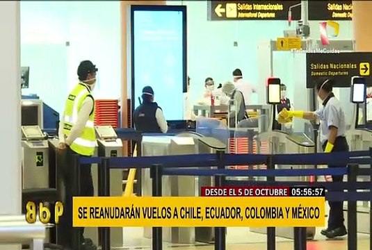 Vuelos Internacionales: primeros destinos serán a estos 5 países