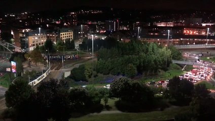 Busy tram route blocked as police close Park Square due to emergency incident