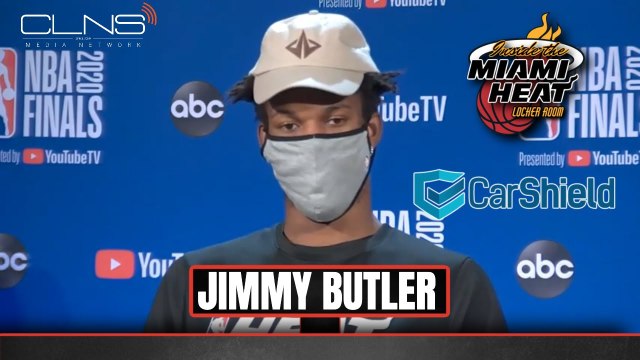 Miami Heat INTERVIEWS | Facing Lakers, LeBron James | Jimmy Butler, Bam Adebayo Game 1 NBA Finals