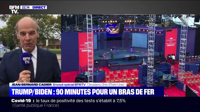 Ambiance électrique avant le premier débat entre Joe Biden et Donald Trump