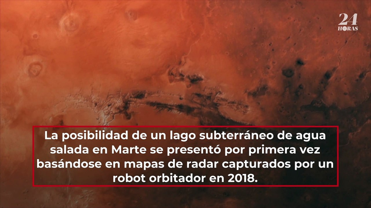 Marte podría tener agua líquida, Según nueva evidencia