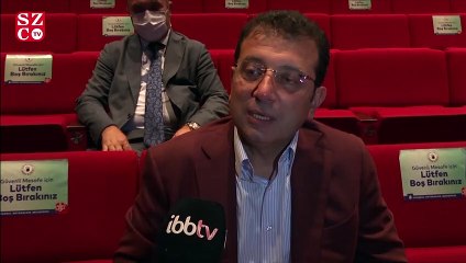 İmamoğlu'ndan özel tiyatrolara müjde