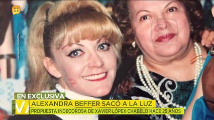 ¡Alexandra Beffer destapa propuesta indecorosa por parte de  'Chabelo' hace 25 años! | Ventaneando