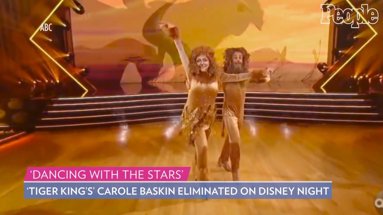 DWTS: Tiger King's Carole Baskin Eliminated During Disney Night