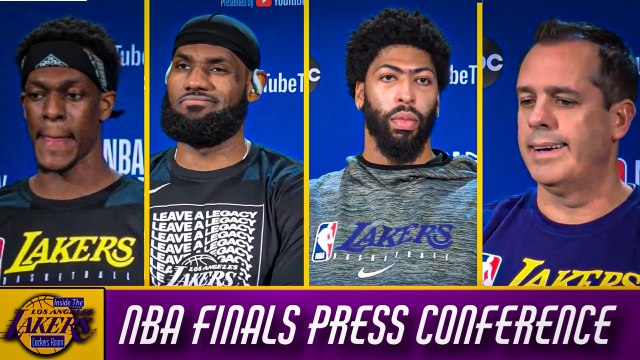 Lakers NBA Finals Interview MASHUP | LeBron James, Anthony Davis on playing Pat Riley's Heat