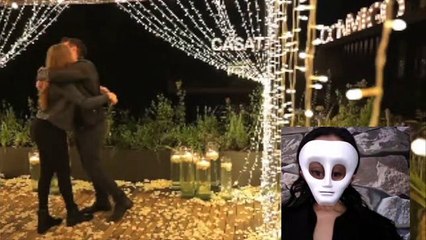 ADRÍAN URIBE LE DA ANILLO A THUANY MARTINS