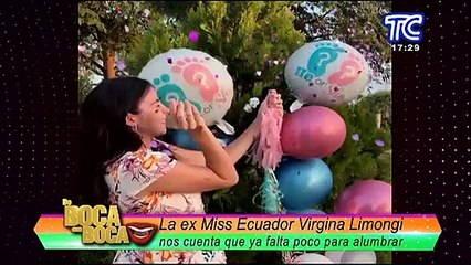 Virginia Limongi sobre su embarazo: “Mi bebé tiene doble vuelta de cordón en el cuello”